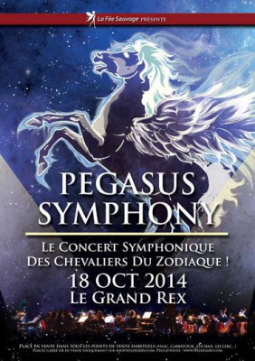 Pegasus Symphony : le concert symphonique des Chevaliers du Zodiaque au Grand Rex de Paris le 18/10/2014