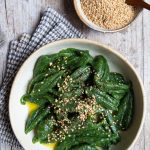 Gomaae d’Épinards — Salade d’épinards à la sauce sésame Gomaae d’Épinards — Salade d’épinards à la sauce sésame