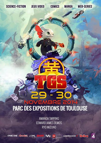 Toulouse Game Show 8, les 29 et 30/11/2014 au Parc des Expositions de Toulouse